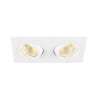 Module LED double NEW TRIA® 155 2700 K 38° PHASE noir - SLV - 1008005