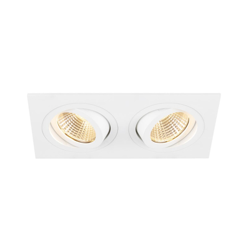 Module LED double NEW TRIA® 155 3000 K 38° PHASE noir - SLV - 1008006