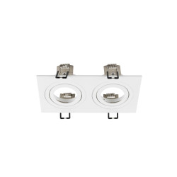 Cadre de montage pour encastré NEW TRIA® 155 double module IP 20 blanc - SLV - 1008008