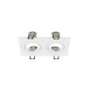 Cadre de montage pour encastré NEW TRIA® 155 double module IP 20 blanc - SLV - 1008008