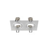 Cadre de montage pour encastré NEW TRIA® 155 double module IP 20 aluminium - SLV - 1008009