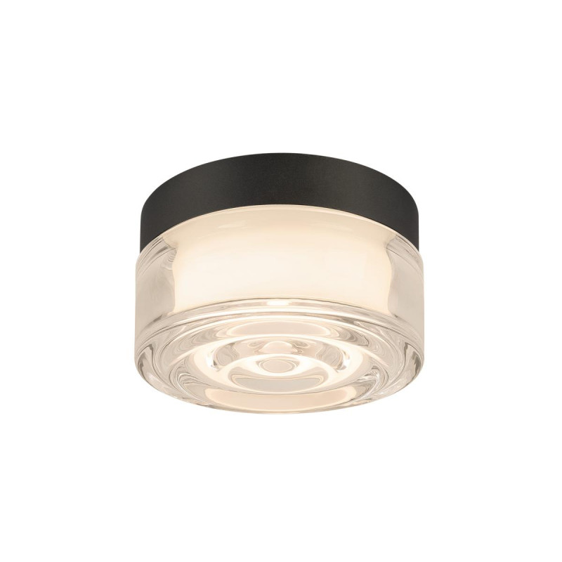 Applique et plafonnier CYFTWAVE 2700/3000/4000 K 65W PHASE noir - SLV - 1008024