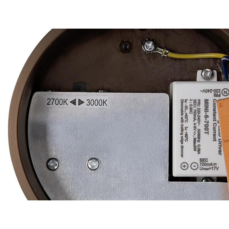 Suspension QUIMERA intérieur L150 cm 2700/3000 K PHASE cuivre - SLV - 1008034