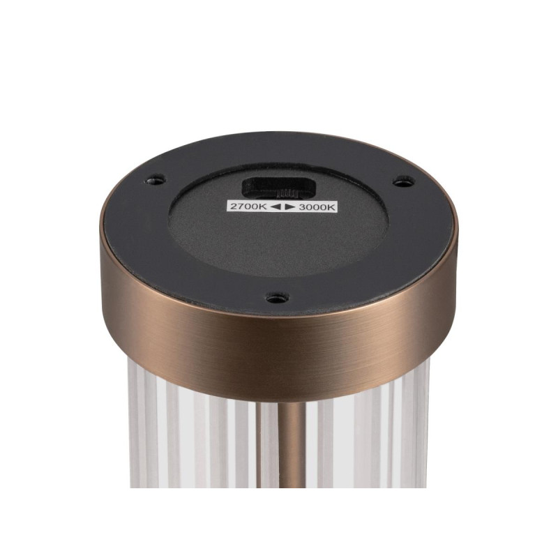 Lampe à poser QUIMERA intérieur 2700/3000 K cuivre foncé - SLV - 1008040