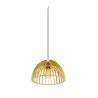 Suspension WUD intérieur E27 semi-rond câble nu 60W bois - SLV - 1008045
