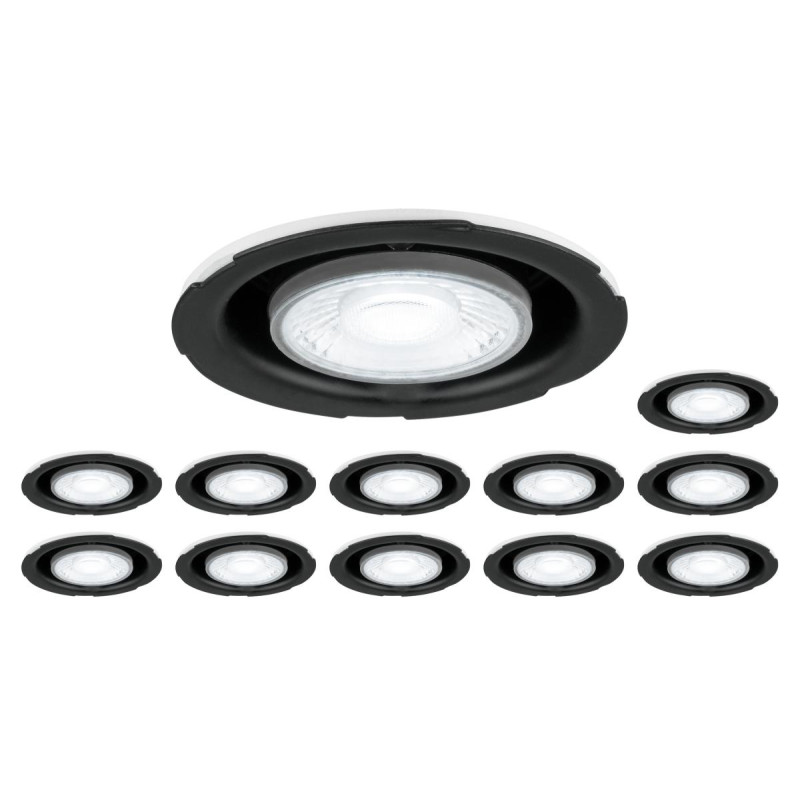 Kit 12 mod. LED pour spot encastré 5-7W UNIVERSAL DL MOVE CCT sans collerette - SLV - 1008066