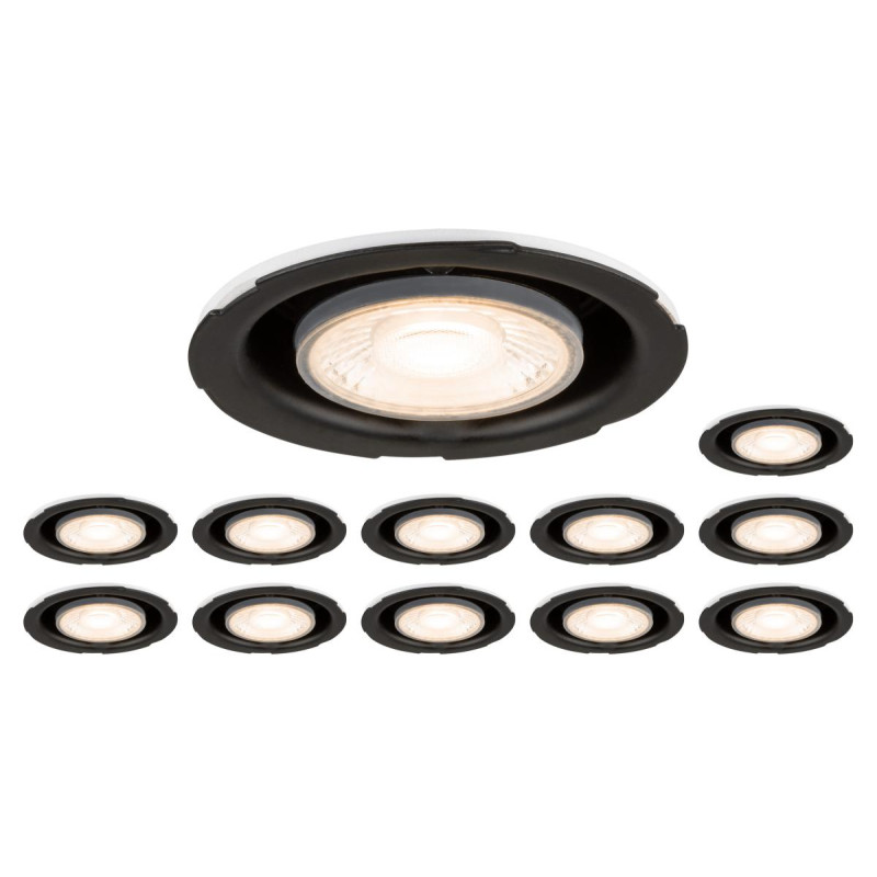Kit 12 mod. LED pour spot encastré 5-7W UNIVERSAL DL MOVE CCT sans collerette - SLV - 1008066