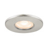 Collerette UNIVERSAL DL fixe rond alu IP65 et RE2020 associé à ref 1008065 - SLV - 1008069