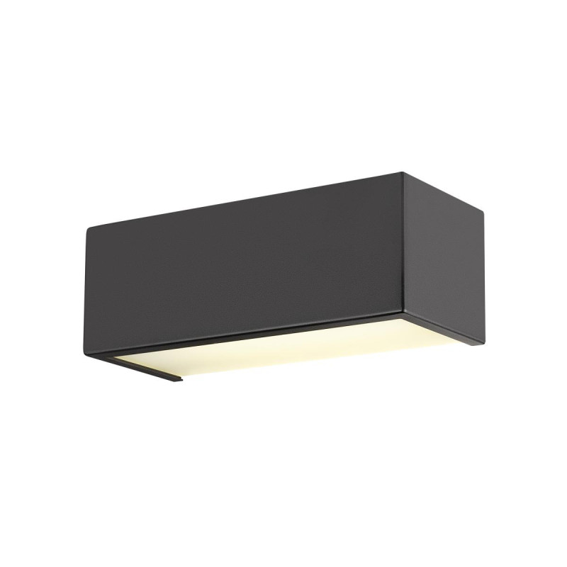 Applique CHROMBO intérieur carré 3000 K 8W PHASE 120° noir - SLV - 1008071