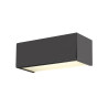 Applique CHROMBO intérieur carré 3000 K 8W PHASE 120° noir - SLV - 1008071