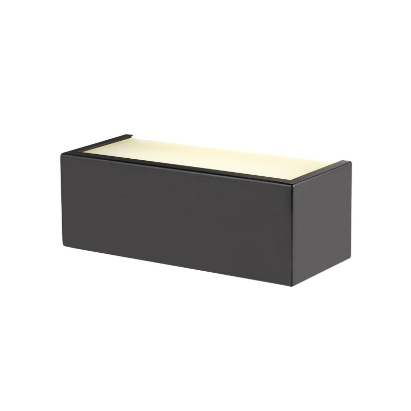 Applique CHROMBO intérieur carré 3000 K 8W PHASE 120° noir - SLV - 1008071