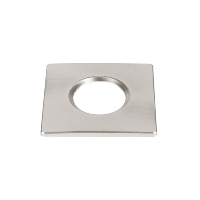 Collerette UNIVERSAL DL fixe carré alu IP65 et RE2020 associé à ref 1008065 - SLV - 1008097