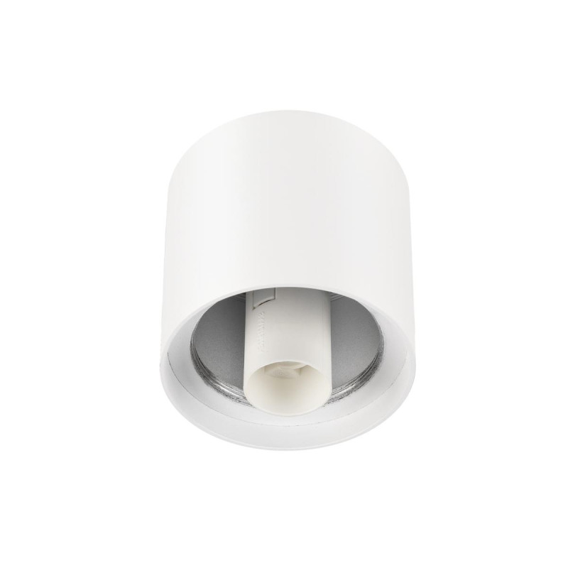 Plafonnier VARYT intérieur rond simple 6W E14 blanc sans abat-jour - SLV - 1008100