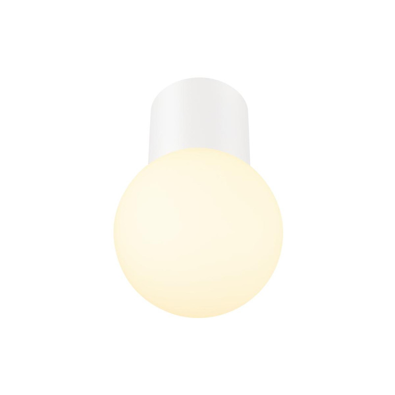 Plafonnier VARYT intérieur rond simple 6W E14 blanc sans abat-jour - SLV - 1008100
