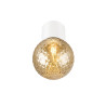 Plafonnier VARYT intérieur rond simple 6W E14 blanc sans abat-jour - SLV - 1008100