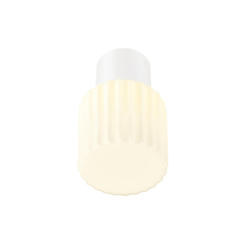 Plafonnier VARYT intérieur rond simple 6W E14 blanc sans abat-jour - SLV - 1008100