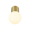 Plafonnier VARYT intérieur rond simple 6W E14 laiton sans abat-jour - SLV - 1008102