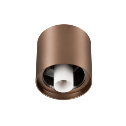 Plafonnier VARYT intérieur rond simple 6W E14 cuivre sans abat-jour - SLV - 1008103