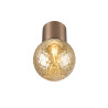 Plafonnier VARYT intérieur rond simple 6W E14 cuivre sans abat-jour - SLV - 1008103