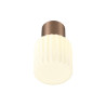 Plafonnier VARYT intérieur rond simple 6W E14 cuivre sans abat-jour - SLV - 1008103