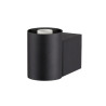 Applique murale VARYT intérieur rond simple 6W E14 noir sans abat-jour - SLV - 1008104