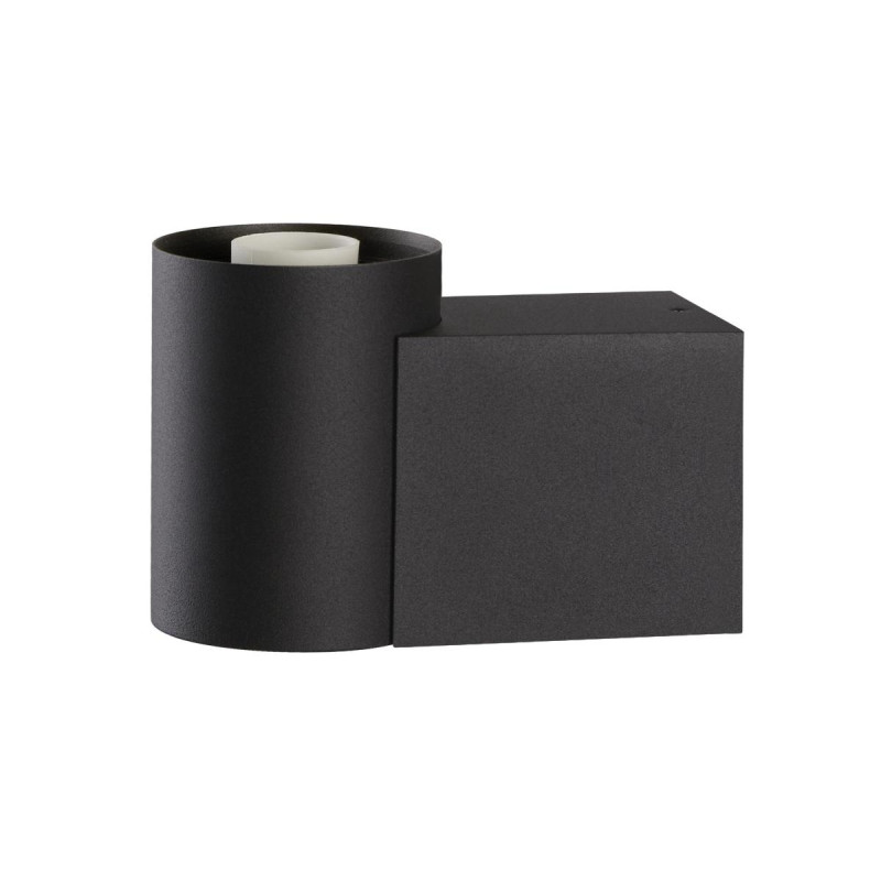 Applique murale VARYT intérieur rond simple 6W E14 noir sans abat-jour - SLV - 1008104