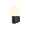 Applique murale VARYT intérieur rond simple 6W E14 noir sans abat-jour - SLV - 1008104
