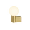 Applique murale VARYT intérieur rond simple 6W E14 laiton sans abat-jour - SLV - 1008107