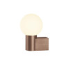 Applique murale VARYT intérieur rond simple 6W E14 cuivre sans abat-jour - SLV - 1008108