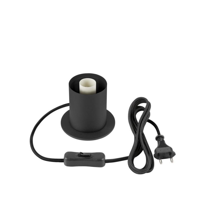 Lampe à poser VARYT intérieur rond 6W E14 noir sans abat-jour - SLV - 1008109