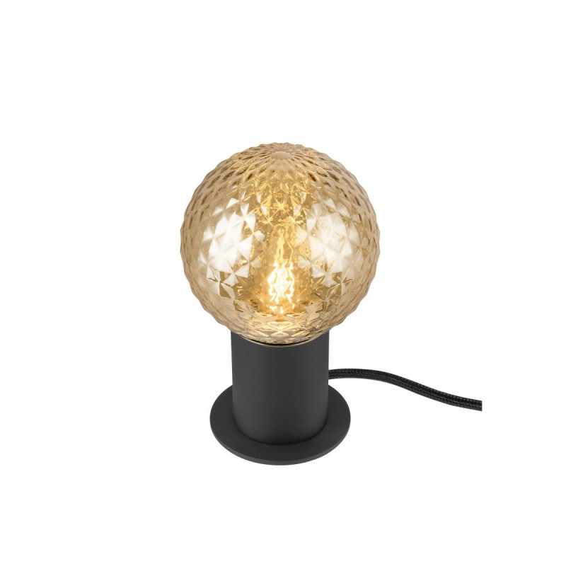 Lampe à poser VARYT intérieur rond 6W E14 noir sans abat-jour - SLV - 1008109