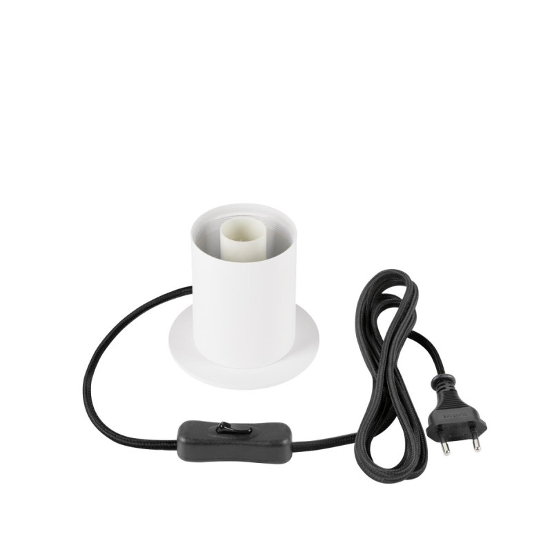 Lampe à poser VARYT intérieur rond 6W E14 blanc sans abat-jour - SLV - 1008110