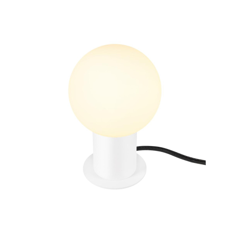 Lampe à poser VARYT intérieur rond 6W E14 blanc sans abat-jour - SLV - 1008110