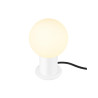 Lampe à poser VARYT intérieur rond 6W E14 blanc sans abat-jour - SLV - 1008110