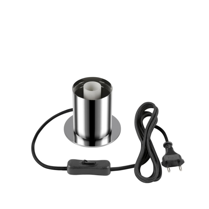 Lampe à poser VARYT intérieur rond 6W E14 chromé sans abat-jour - SLV - 1008111
