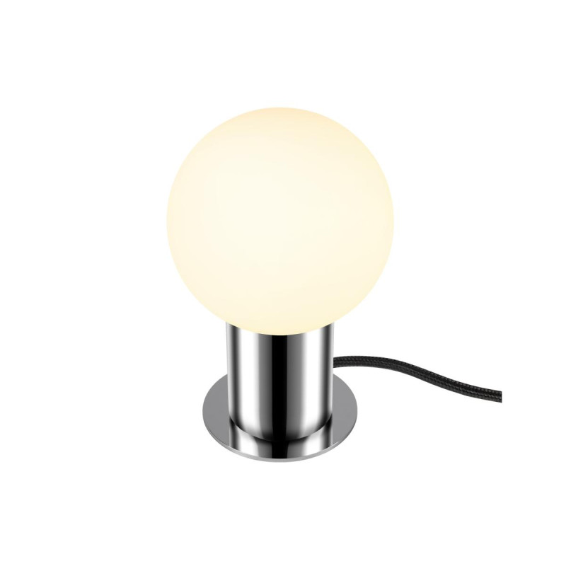Lampe à poser VARYT intérieur rond 6W E14 chromé sans abat-jour - SLV - 1008111