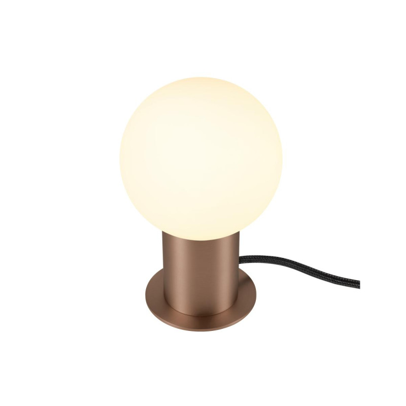 Lampe à poser VARYT intérieur rond 6W E14 cuivre sans abat-jour - SLV - 1008113