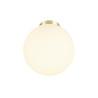 Plafonnier SUN 30 intérieur rond 60W E27 or - SLV - 1008128