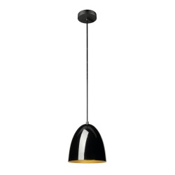 Suspension PARA CONE 20 intérieur L250 cm E27 simple 60W or/noir - SLV - 1008129