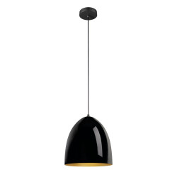 Suspension PARA CONE 30 intérieur L250 cm E27 simple 60W noir/or - SLV - 1008131