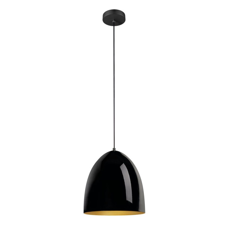 Suspension PARA CONE 30 intérieur L250 cm E27 simple 60W noir/or - SLV - 1008131