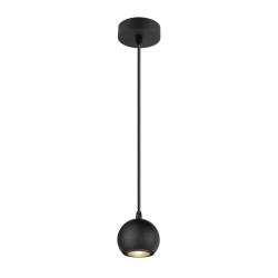 Suspension LIGHT EYE® 90 intérieur GU10 L150 cm 6W noir mat - SLV - 1008172