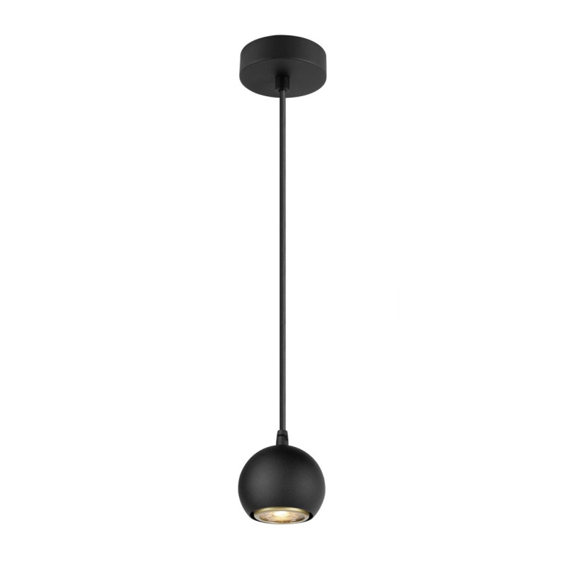 Suspension LIGHT EYE® 90 intérieur GU10 L150 cm 6W noir mat - SLV - 1008172