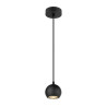 Suspension LIGHT EYE® 90 intérieur GU10 L150 cm 6W noir mat - SLV - 1008172