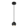 Suspension LIGHT EYE® 90 intérieur GU10 L150 cm 6W noir mat - SLV - 1008172