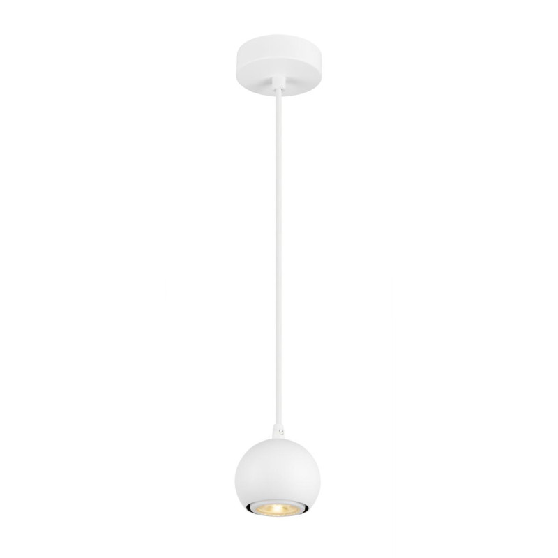 Suspension LIGHT EYE® 90 intérieur GU10 L150 cm 6W blanc mat - SLV - 1008173