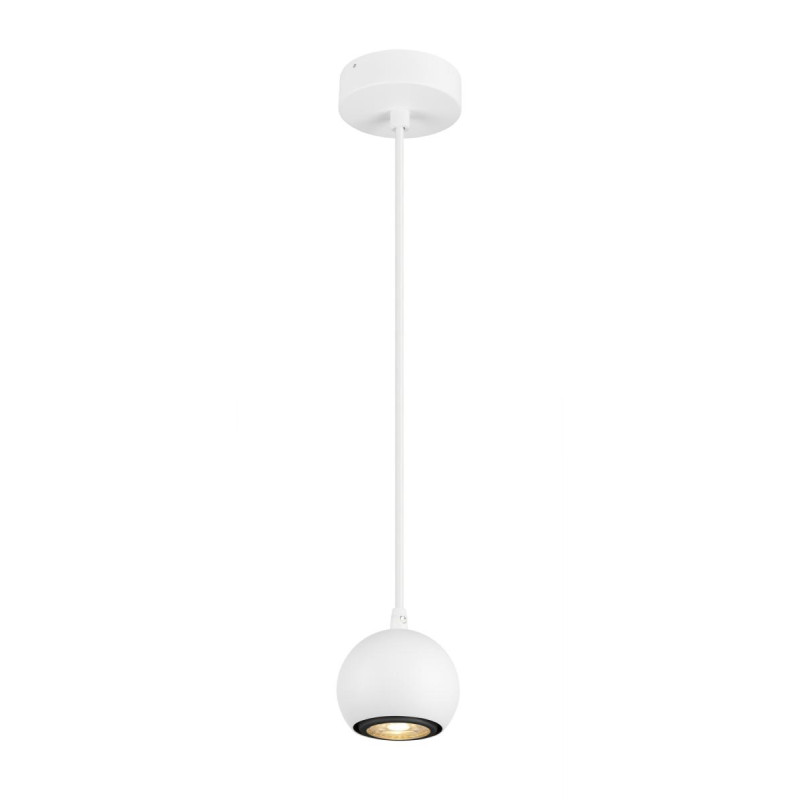 Suspension LIGHT EYE® 90 intérieur GU10 L150 cm 6W blanc mat - SLV - 1008173