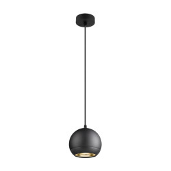 Suspension LIGHT EYE® 150 intérieur GU10 L150 cm 13W noir mat - SLV - 1008178