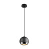 Suspension LIGHT EYE® 150 intérieur GU10 L150 cm 13W noir mat - SLV - 1008178