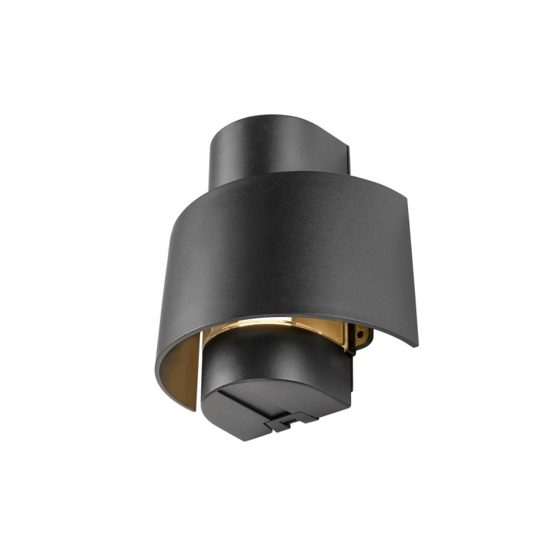 Applique PHOTONI CYL extérieur cylindrique noir E27 13W IP65 bord de mer - SLV - 1008197